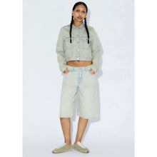 Load image into Gallery viewer, DR DENIM | Bree Shorts | Stream Pale Vintage Worn - LONDØNWORKS