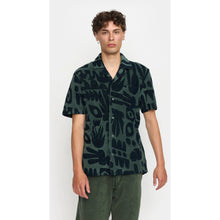 Load image into Gallery viewer, REVOLUTION | 3185 Terry Cuban Shirt | Dust Green - LONDØNWORKS