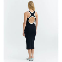 Load image into Gallery viewer, THINKING MU | Doechi Contrast Dress | Navy