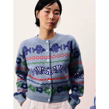 Load image into Gallery viewer, FRNCH | Federica Cardigan | Light Blue