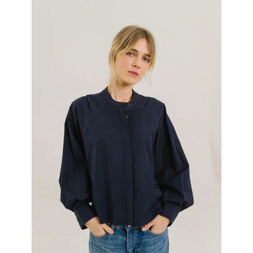 SACRECOEUR | Alice Blouse | Dark Navy
