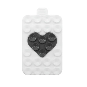 STICKYBESTIE | Double Heart Bestie | White & Black