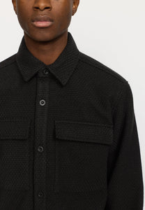 REVOLUTION | 3215 Utility Overshirt | Black