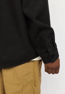 REVOLUTION | 3215 Utility Overshirt | Black