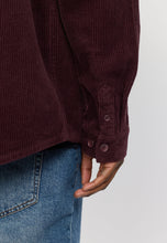 Load image into Gallery viewer, REVOLUTION | 3776 Utility Shirt | Petrol Burgundy - LONDØNWORKS