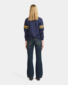 LARRIET | Wmns Tullum Long Sleeve Tee | Navy - LONDØNWORKS