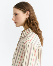 Load image into Gallery viewer, THINKING MU | Odelia Steffi Stripes Shirt | Ecru