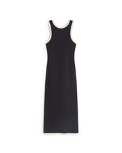 Load image into Gallery viewer, THINKING MU | Doechi Contrast Dress | Navy