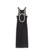 Load image into Gallery viewer, THINKING MU | Doechi Contrast Dress | Navy