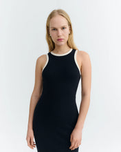 Load image into Gallery viewer, THINKING MU | Doechi Contrast Dress | Navy