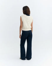 Load image into Gallery viewer, THINKING MU | Aria Knitted Vest | Ecru