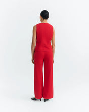 Load image into Gallery viewer, THINKING MU | Alisa Vest Top | Red