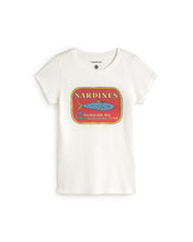 Load image into Gallery viewer, THINKING MU | Sardines Mirna Tee | White