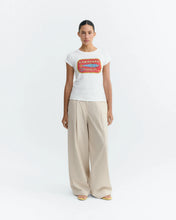 Load image into Gallery viewer, THINKING MU | Sardines Mirna Tee | White