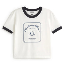 Load image into Gallery viewer, THINKING MU | Zowie T-Shirt Churros | White