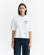 Load image into Gallery viewer, THINKING MU | Lena Tomatera T-Shirt | White