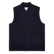 Load image into Gallery viewer, BURROWS AND HARE | Wool Gilet | Navy