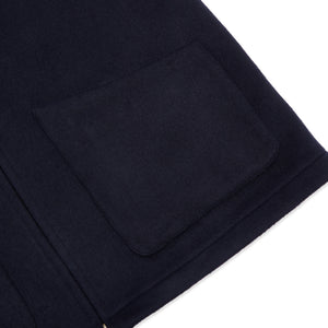 BURROWS AND HARE | Wool Gilet | Navy
