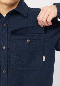 REVOLUTION | 3216 Worker Overshirt | Navy