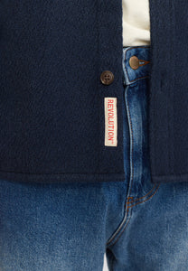 REVOLUTION | 3216 Worker Overshirt | Navy
