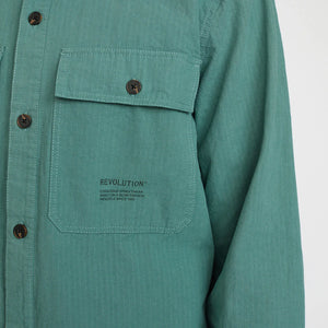 REVOLUTION | 3100 Worker Shirt | Green