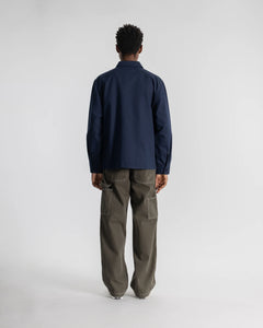 Stan Ray | Zip Shirt | Navy Bedford