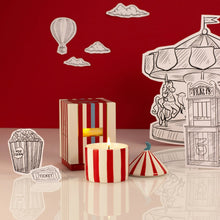 Load image into Gallery viewer, ZESTY LEMONS | CARNIVAL CANDLE | Plum &amp; Pomegranate - LONDØNWORKS