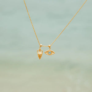 AGAPE JEWELLERY | Matia Charm Necklace | Gold Plated - LONDØNWORKS