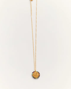PALAS | Belamar Primavera Medal Necklace | Gold Plated - LONDØNWORKS