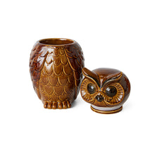 Load image into Gallery viewer, HKLIVING | Ceramic Owl Jar | Roasted Brown