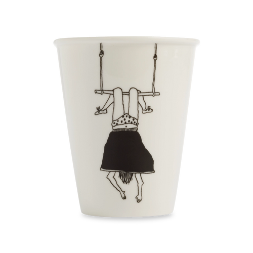 HELEN B | Porcelain Cup | Trapeze Girl