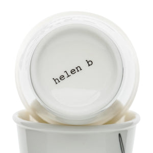 HELEN B | Porcelain Cup | Spinning Around