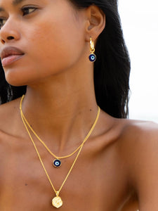 FORMATION | Mati Evil Eye Necklace | Gold Plated - LONDØNWORKS