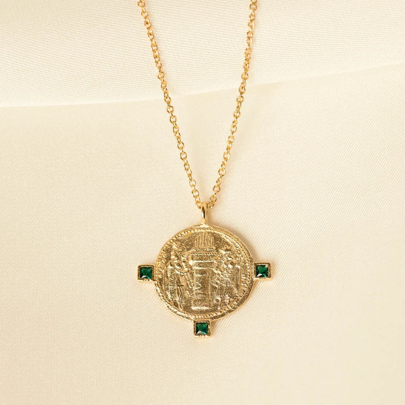 AGAPE JEWELLERY | Rania Necklace | Gold Plated - LONDØNWORKS