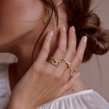 Load image into Gallery viewer, AGAPE JEWELLERY | Sophia RIng | Gold Plated - LONDØNWORKS
