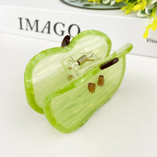 Load image into Gallery viewer, THE DIVA SOAP | Apple Hair Clip | Green - LONDØNWORKS