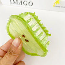 Load image into Gallery viewer, THE DIVA SOAP | Apple Hair Clip | Green - LONDØNWORKS