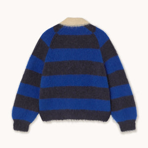 THE TINY BIG SISTER | Frank Striped Polo | Navy & Ultramarine - LONDØNWORKS