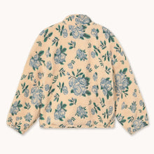 Load image into Gallery viewer, THE TINY BIG SISTER | Roses Sherpa Jacket | Vanilla - LONDØNWORKS