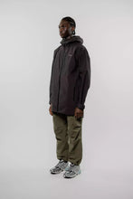 Load image into Gallery viewer, ELLIKER | Ayre Long 3L Waterproof Shell Jacket | Black