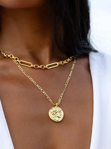 FORMATION | Minerva Goddess Necklace | Gold Plated - LONDØNWORKS