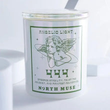Load image into Gallery viewer, NORTH MUSE | Angelic Light 444 Candle | Coconut &amp; Lime - LONDØNWORKS