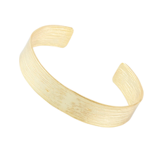 Load image into Gallery viewer, ASHIANA | Classic Brushed Gold Bangle - LONDØNWORKS