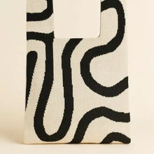 Load image into Gallery viewer, TOKEII | Abstract Flow Knitted Bag Medium + Strap | Multi