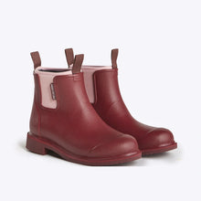Load image into Gallery viewer, MERRY PEOPLE | Bobby Ankle Wellington Boot | Beetroot &amp; Light Pink - LONDØNWORKS