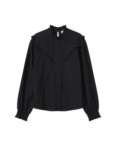 GRACE & MILA | Seduisante Blouse | Black - LONDØNWORKS