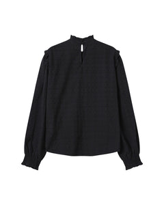 GRACE & MILA | Seduisante Blouse | Black - LONDØNWORKS