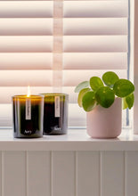 Load image into Gallery viewer, AERY | Green Bamboo Scented Candle - Cypress Patchouli and Orange