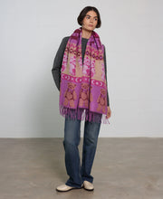 Load image into Gallery viewer, WOUF | Scarf | Purple Gang - LONDØNWORKS