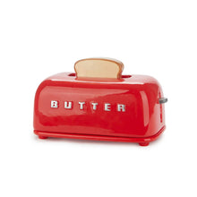 Load image into Gallery viewer, OLI OLSEN | Balvi Toasty Ceramic Butter Dish | Red